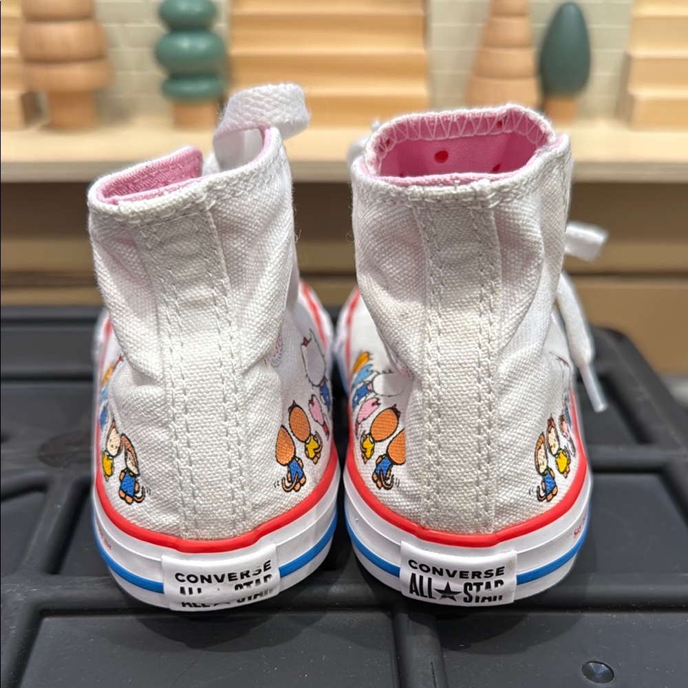 Hello Kitty Toddlers Converse High-Top Sneakers - White - Picture 4 of 9